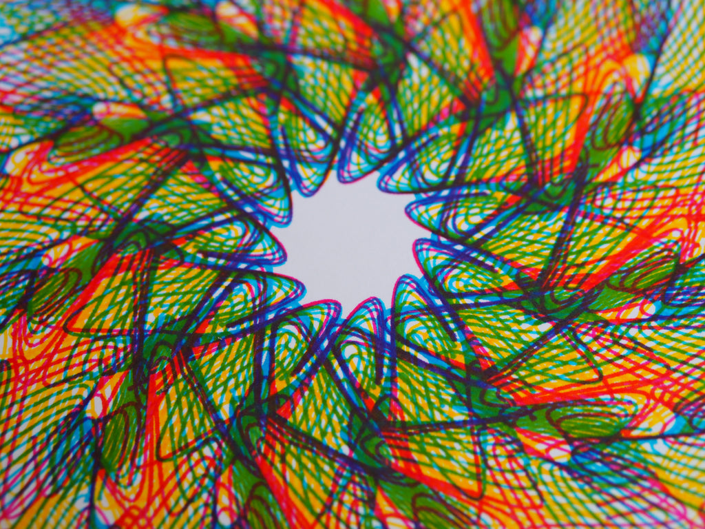 cmyk print axidraw pen plotter generative art spirograph design programmatic art creative code