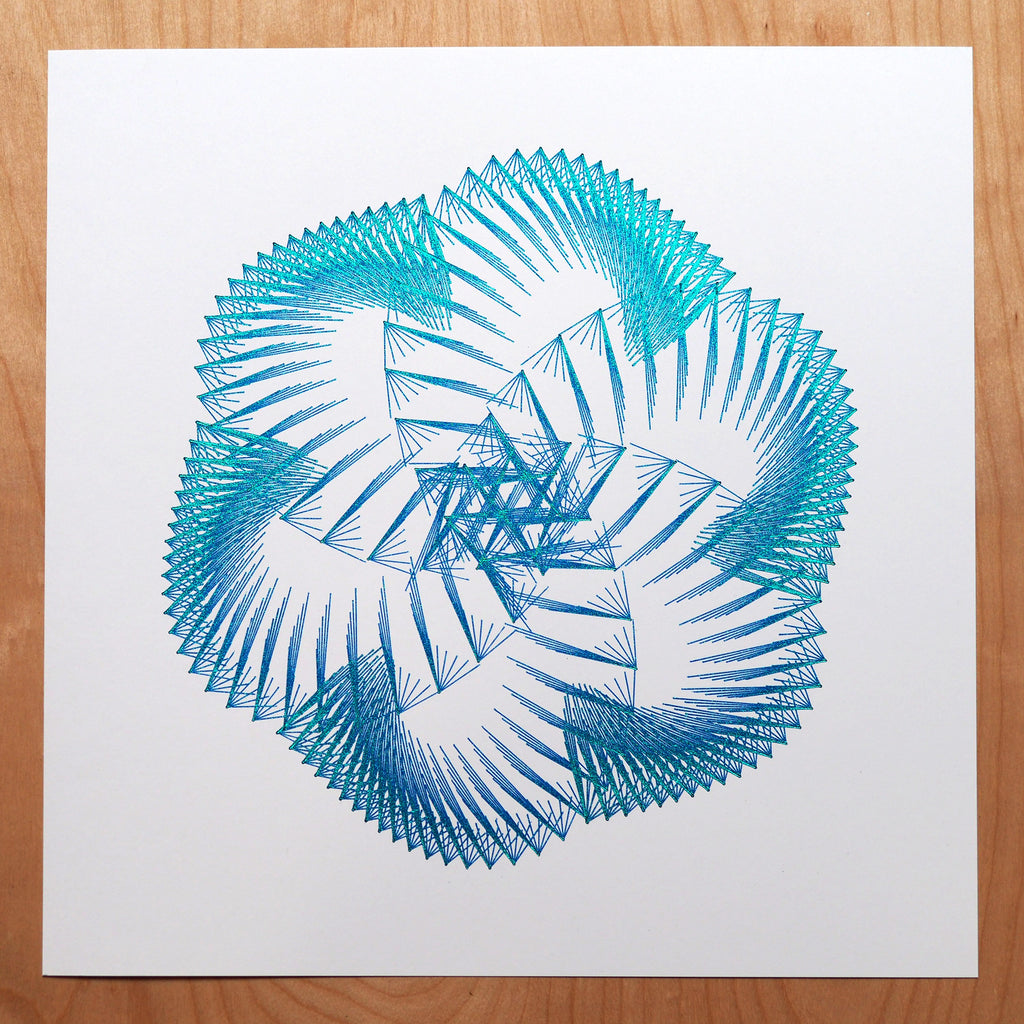 spirograph art created with code by michelle chandra