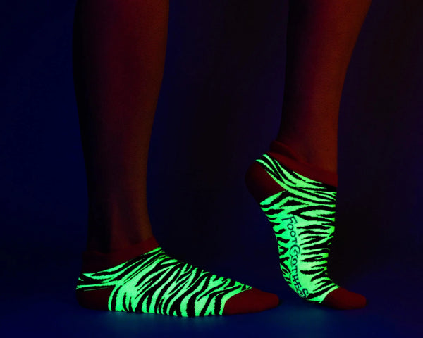 80s Neon Tiger Stripe Ankle Socks - The Sugarpuss Collection