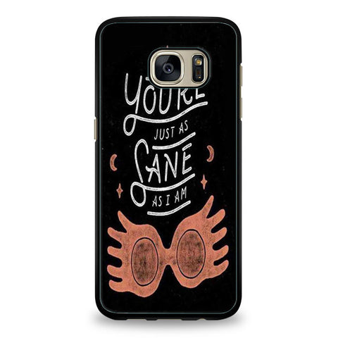 You're Just as Sane as I am Harry Potter Samsung Galaxy S6 Edge | yukitacase.com