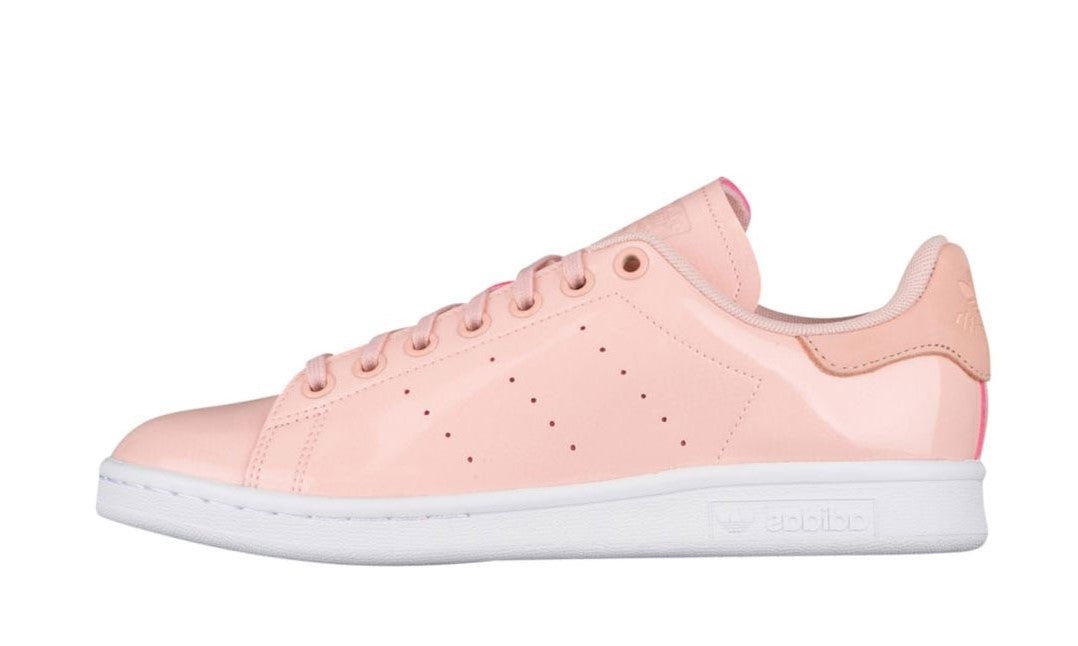 white and pink stan smith womens