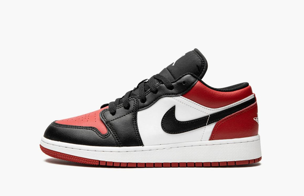 Jordan 1 Low Bred Toe (Gradeschool 