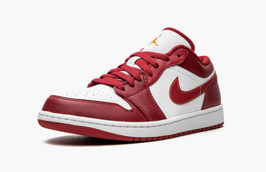 all red jordan 1 low