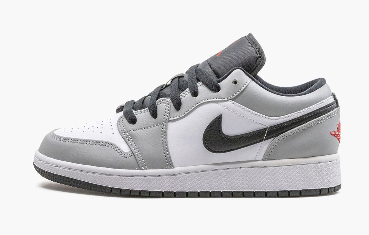 light smoke grey jordan 1 grade school