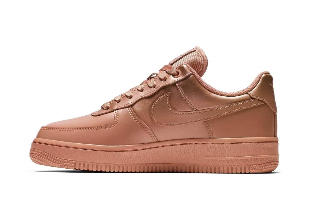 nike air force 1 rose gold womens