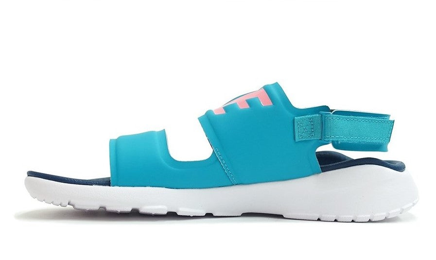 blue nike tanjun sandals