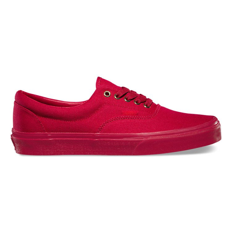 vans era gold mono crimson red