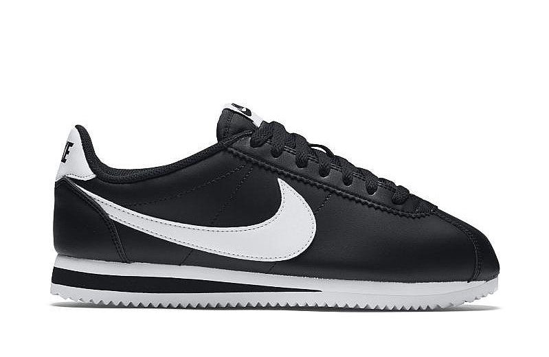 black and white nike cortez womens