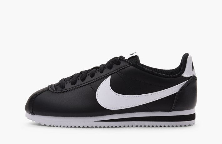 Nike Cortez Basic Leather Black White 