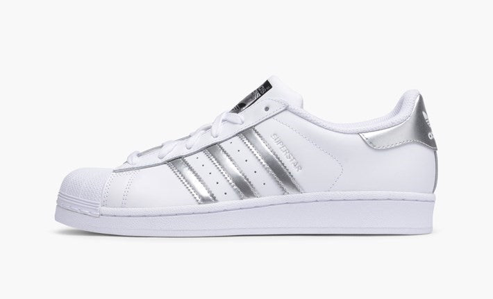 adidas superstars silver