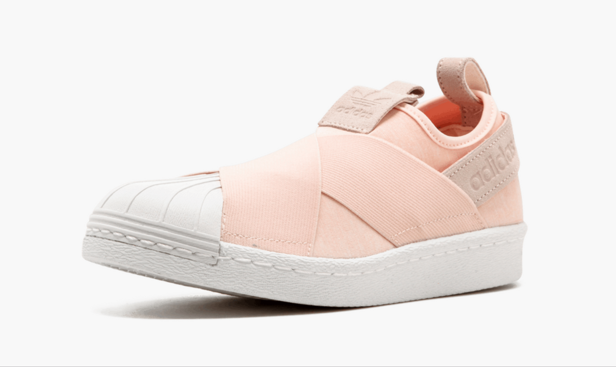 adidas slip on pink