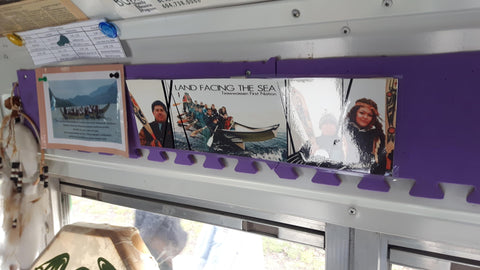Inside aboriginal family resources on the go bus in surrey bc
