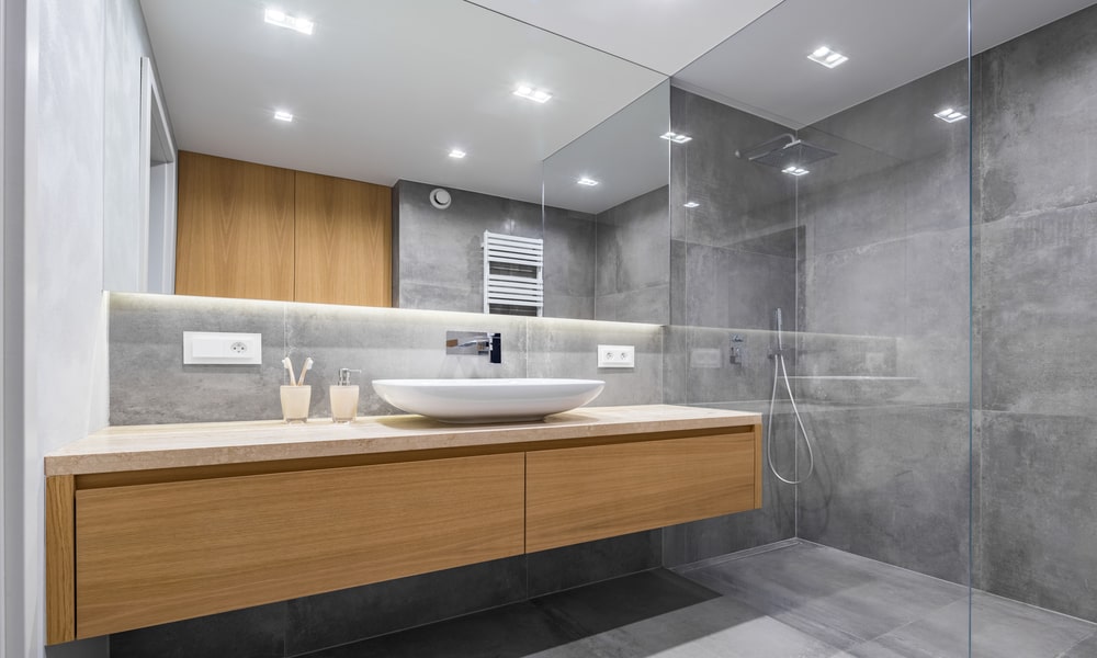 LED Lighting In Bathroom 