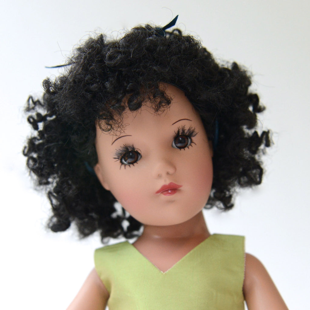 Playdoll Dark Short And Curly Hair Ethnic Skin Tone