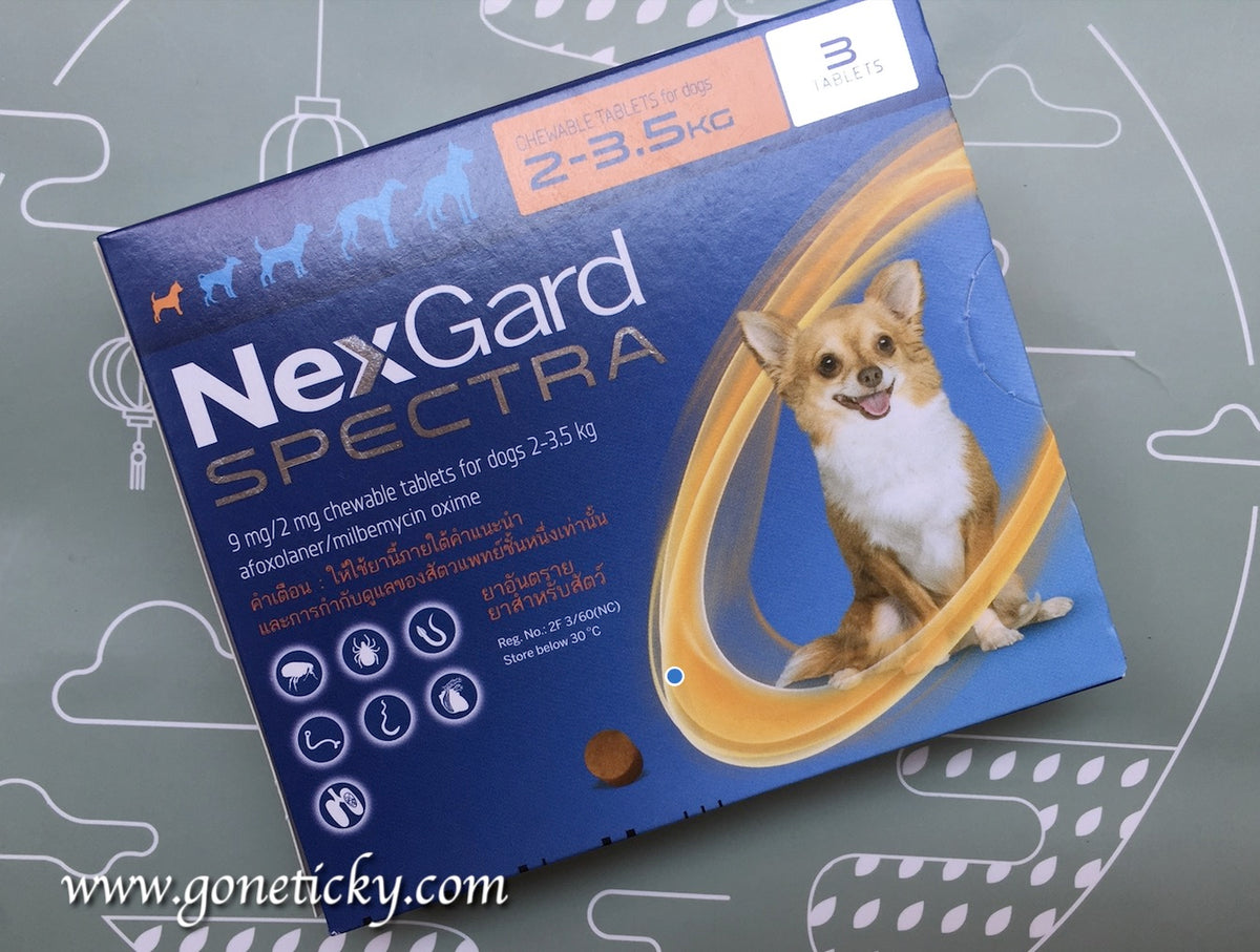 nexgard spectra chews for dogs