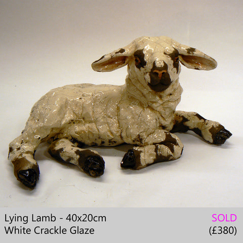 spring lamb sculpture