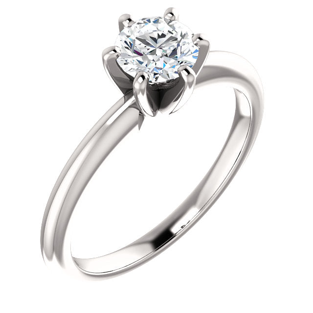 Ashley 6 prong Diamond Engagement Ring