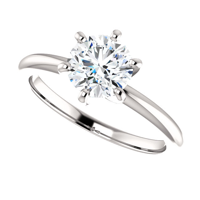 Ashley 6 prong Diamond Engagement Ring