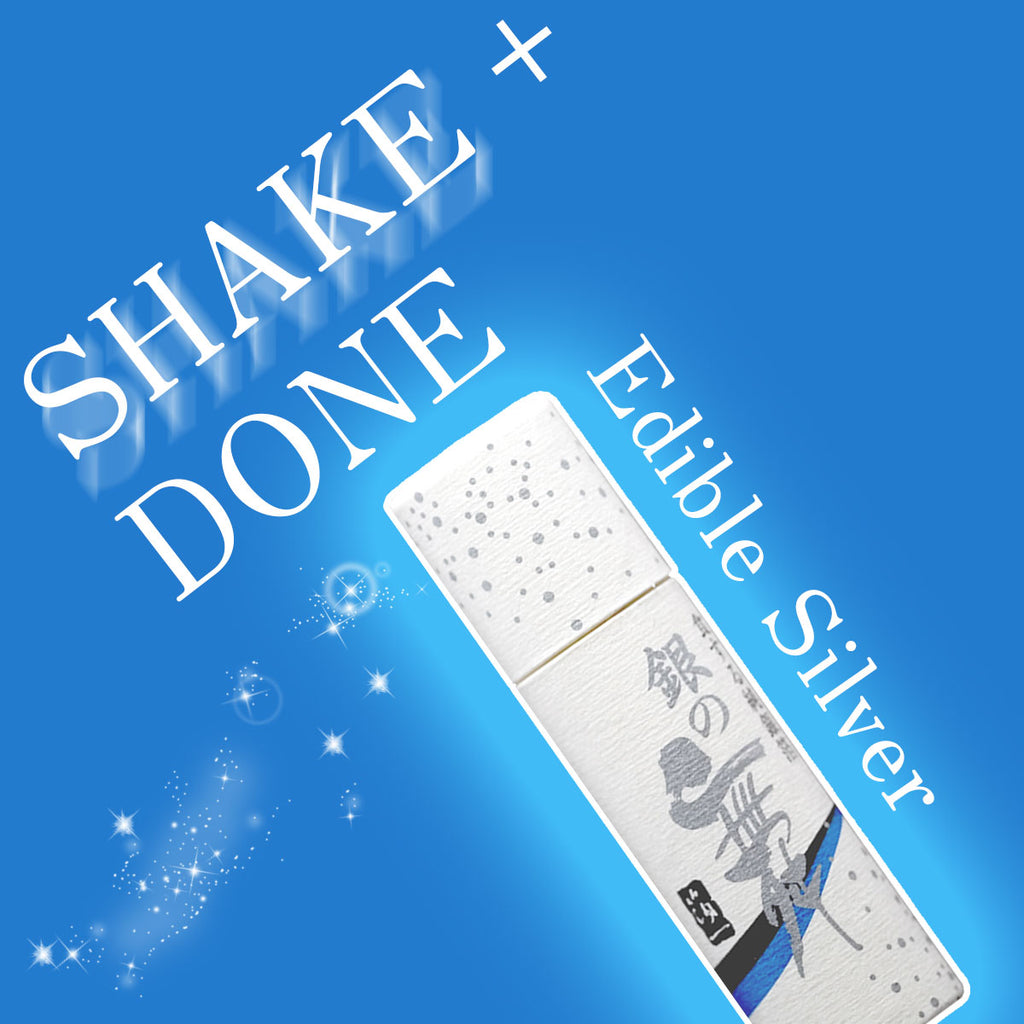 Shake + Done – edible silver powder