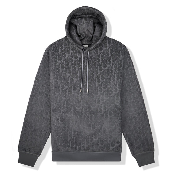 Louis Vuitton Monogram Gradient Hoodie Black White. Size Xs