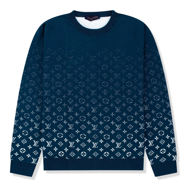 Louis Vuitton 2019 Full Monogram Jacquard Crew Neck Sweatshirt