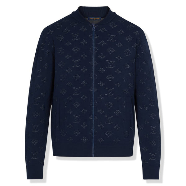 Louis Vuitton Knit Bomber Jacket