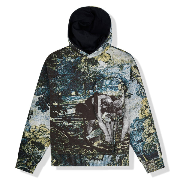 LV Eyes Graphic Jacquard Hoodie - Ready to Wear