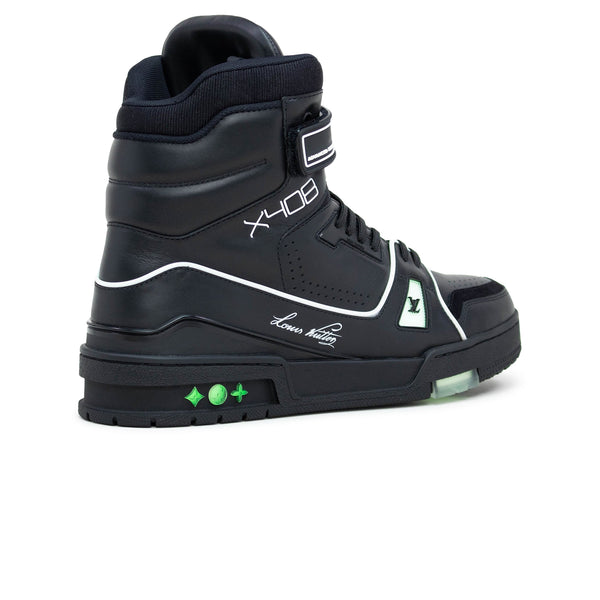 LOUIS VUITTON X408 LED FIBER OPTIC LIGHT UP BLACK SNEAKER SIZE