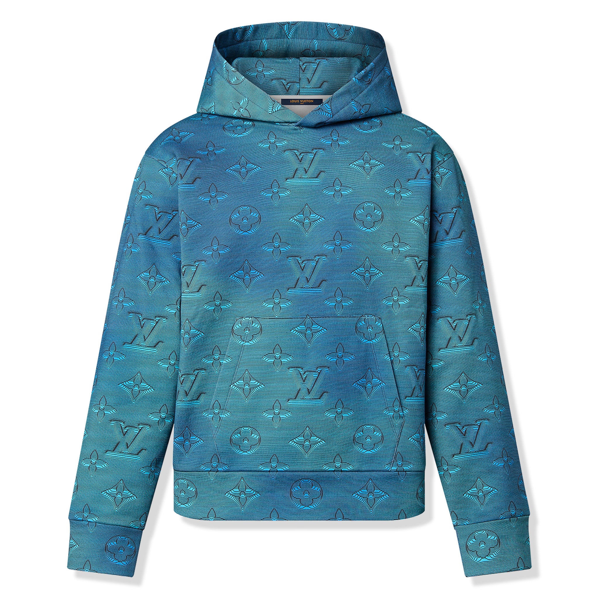 Louis Vuitton - Authenticated Sweatshirt - Cotton Blue for Men, Never Worn