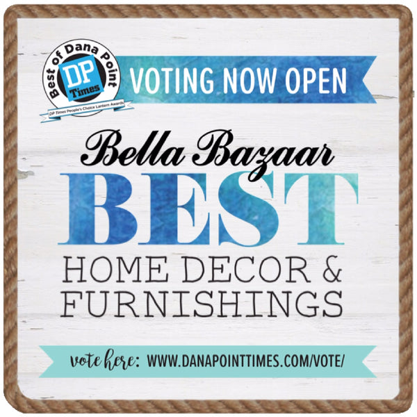 Vote for Bella Bazaar, DP Times Best of Dana Point 2018