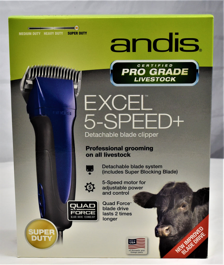 andis excel 5 speed detachable blade clipper