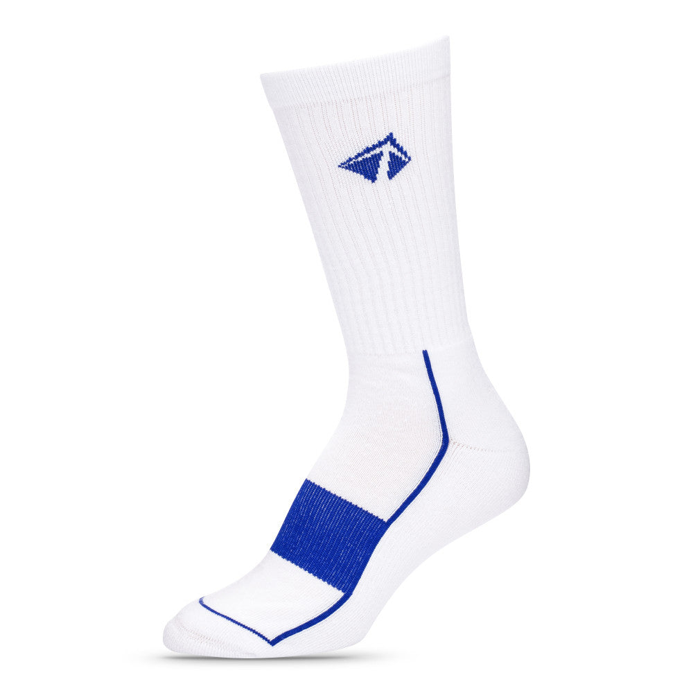 Atacama Performance Crew Sock - "White Midnight"
