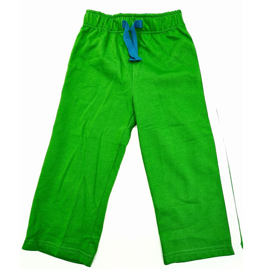 boys green tracksuit bottoms