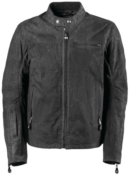 Ronin Perforated Waxed Cotton Jacket