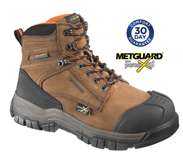 steel toe metatarsal guard work boots
