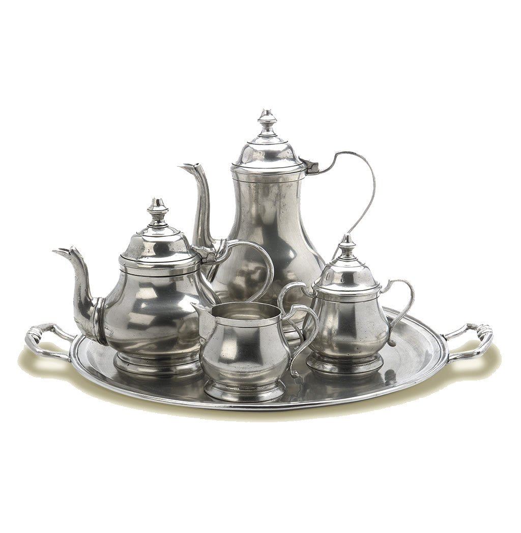 Round Tray with Handles