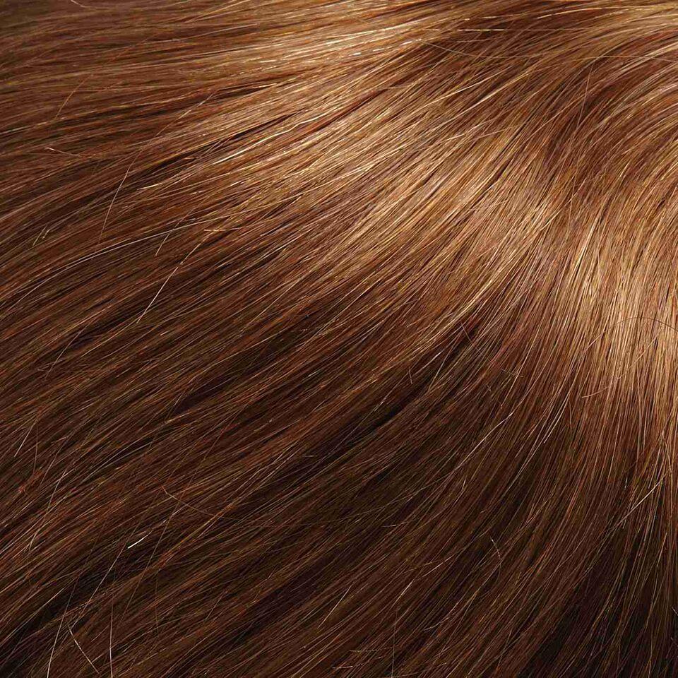Top Volume Short Hair Addition | 100% Human Hair Piece (Monofilament Base)