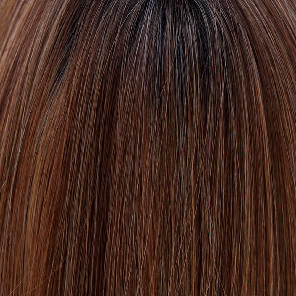 Straight Press 18 | Heat Friendly Synthetic Wig (Lace Front Monofilament)