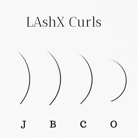 Lashx extension curl guide