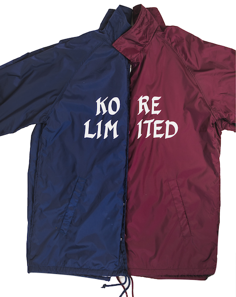 Kore Limited Coach Jacket Navy Korelimited