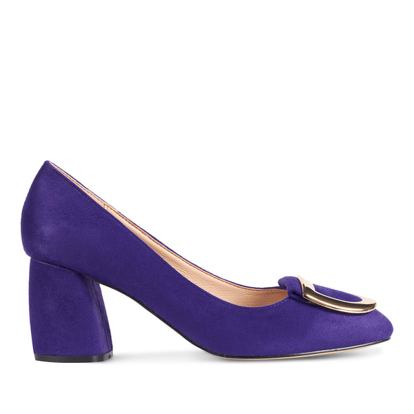 blue suede court shoes uk