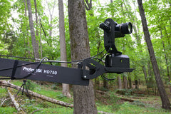 Motorized Pan Tilt Head | TigerTilt mounted to Taurus XL Camera Crane