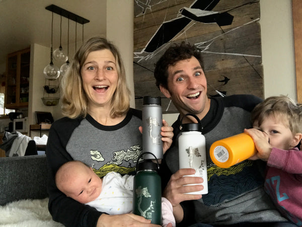 Lauren Fleshman Jesse Thomas Family Photo