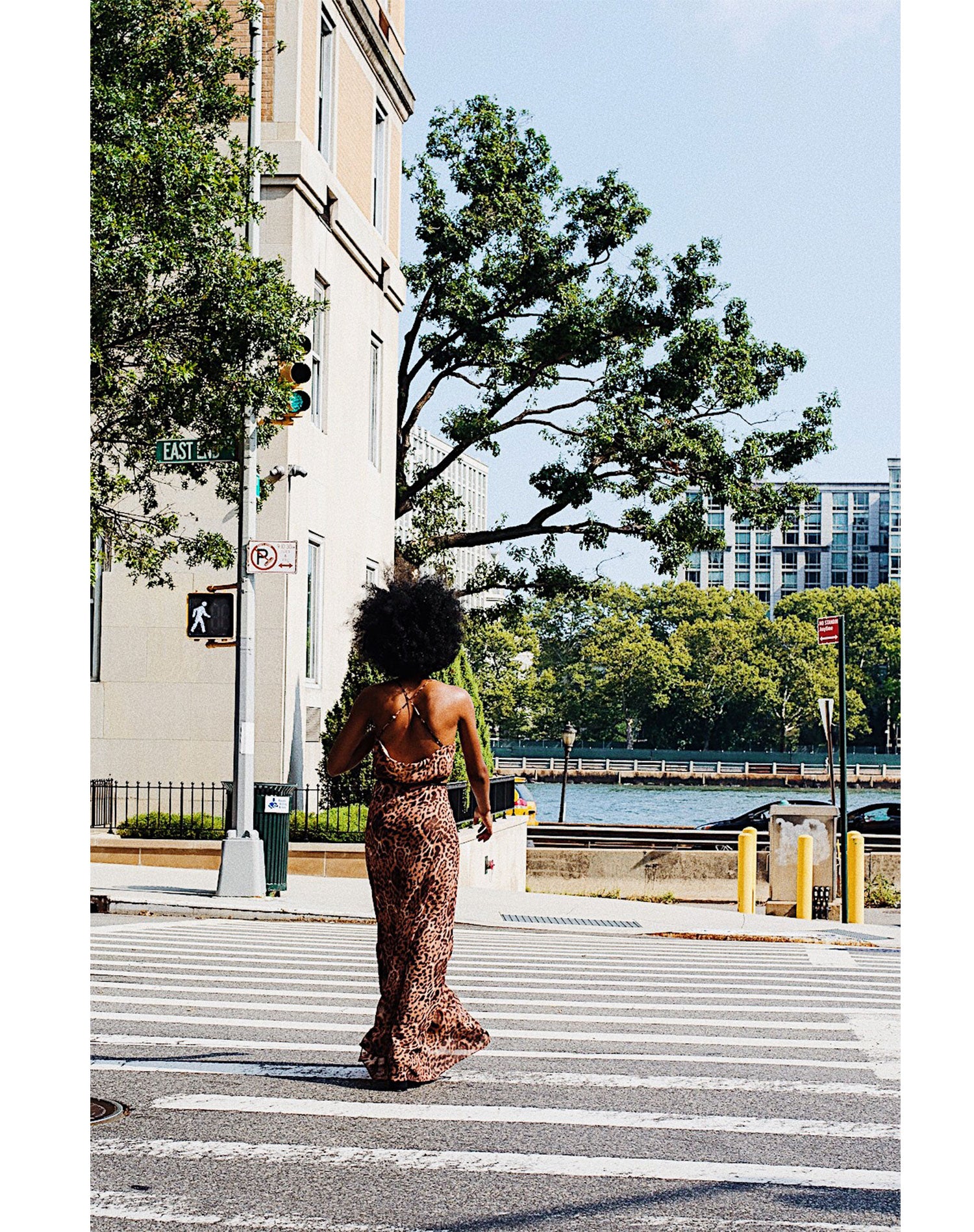 Kamara Williams | The Vetiver Collection | Love Is The Drug Leopard Slip Dress 