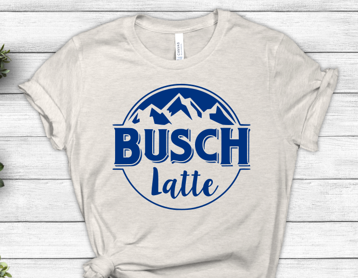 Busch Latte Svg File The Svg Corner