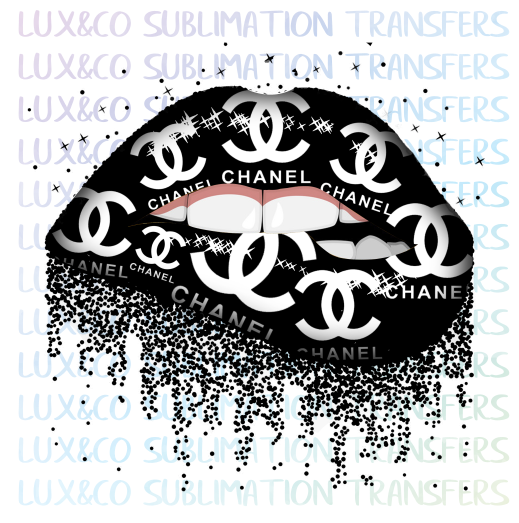 Chanel Dripping Lips Sublimation Transfer – The SVG Corner