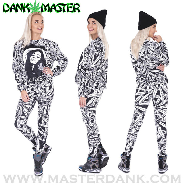 Dank Master Apparel weed clothing, marijuana fashion, cannabis shoes, and hats for stoner men and women 420 leggings