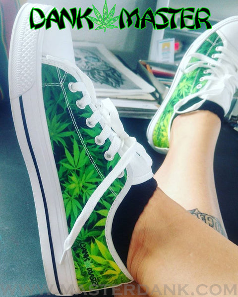 Converse weed leaf shoes, Nike weed leaf shoes, vans weed leaf shoes