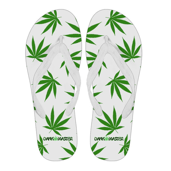 Dank Master 420 Apparel weed clothing, marijuana fashion, cannabis shoes, hoodies, pot leaf shirts and hats for stoner men and women flip flops