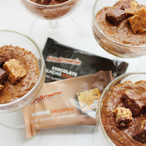 Keto Brownie Chocolate Mousse Recipe